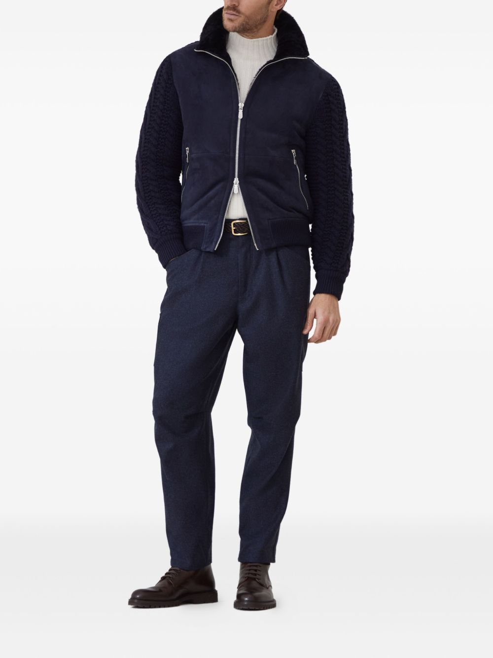 BRUNELLO CUCINELLI Cashmere Turtle Neck Jumper for Men