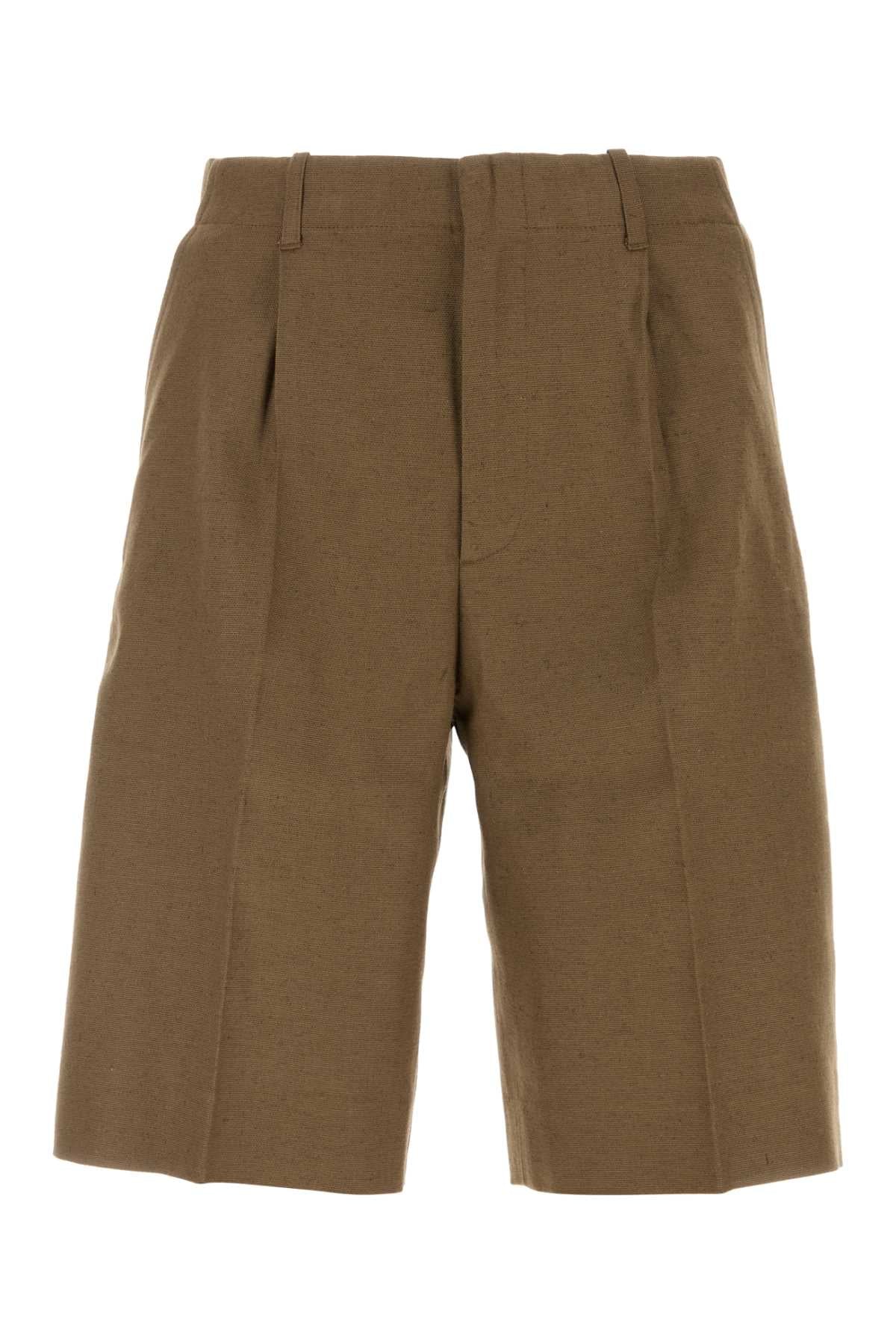 OUR LEGACY Men's Cotton Blend Bermuda Shorts