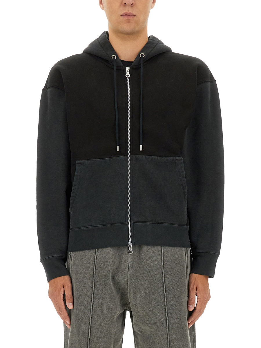 OUR LEGACY Men's Mini Hooded Zip Sweatshirt