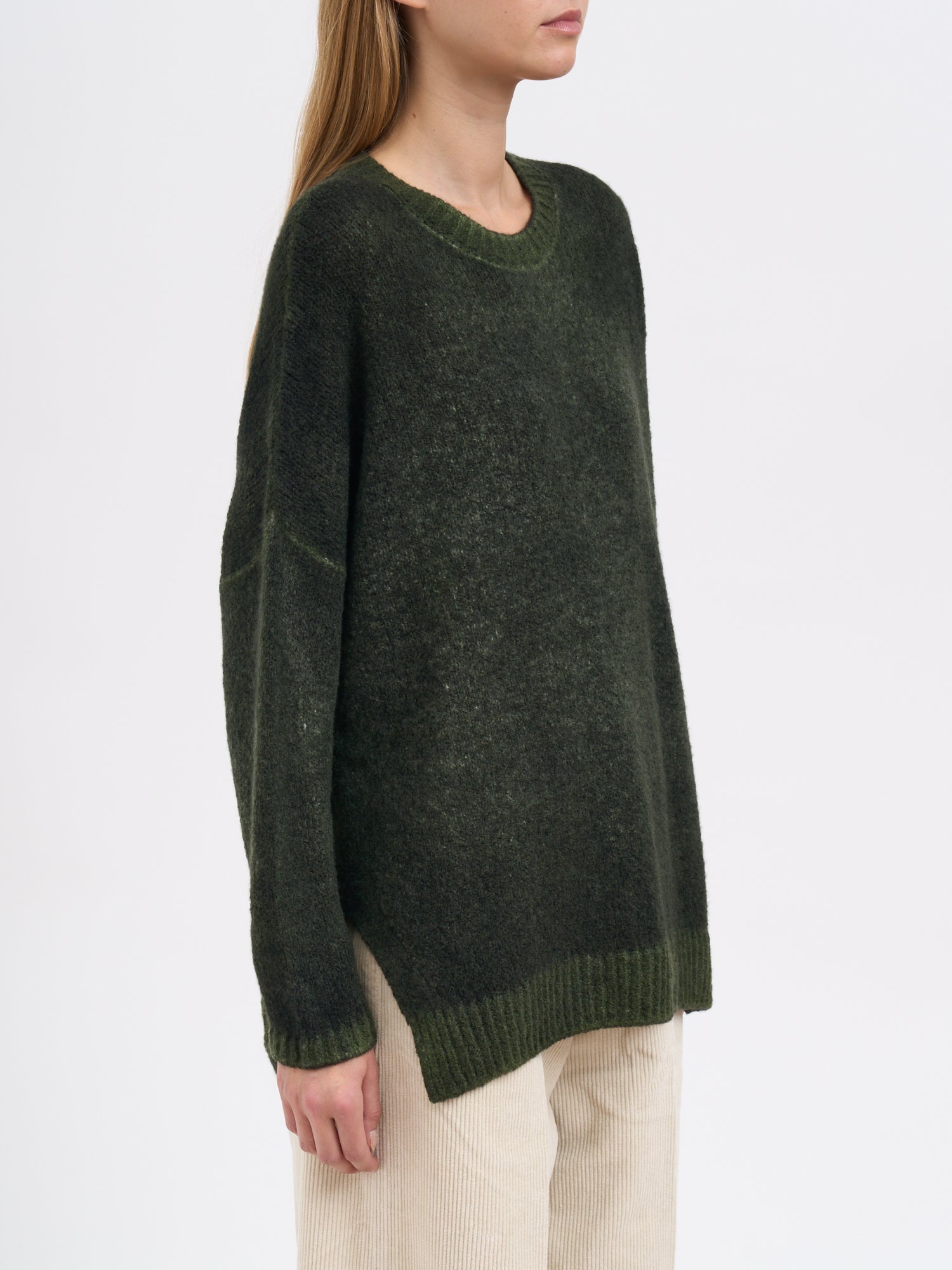 AVANT TOI Oversized Crew Neck Cashmere and Silk Sweater - Size S