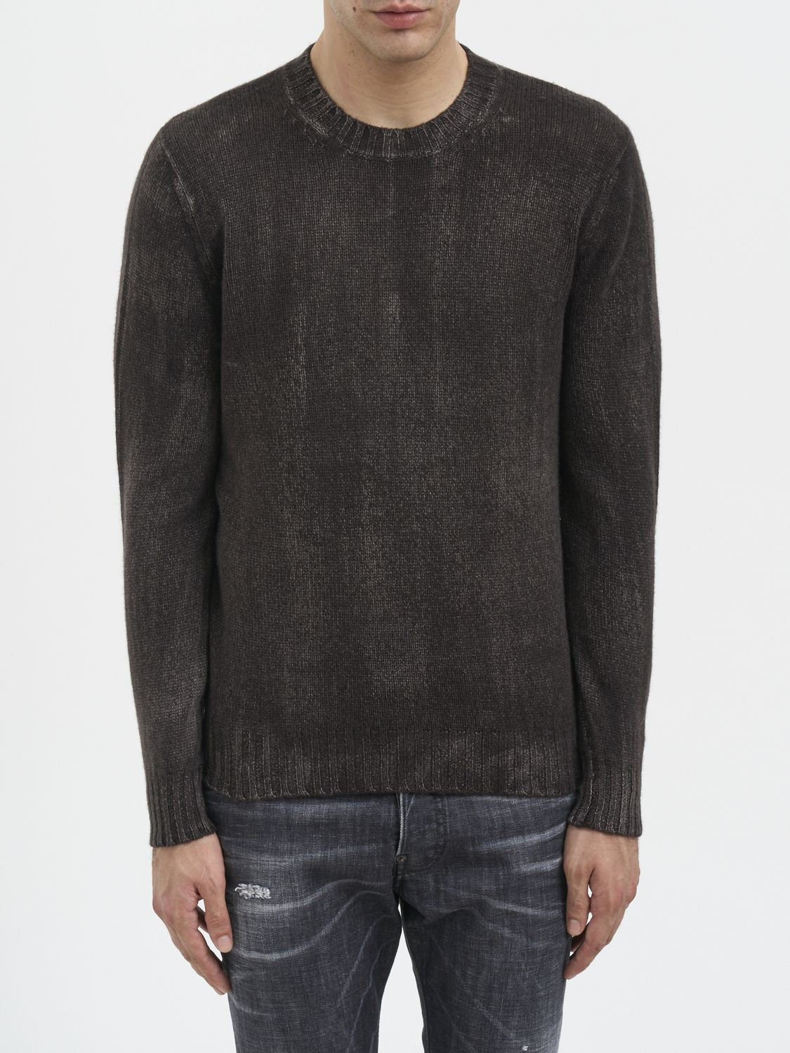 AVANT TOI Crew Neck Cashmere Sweater - Size M