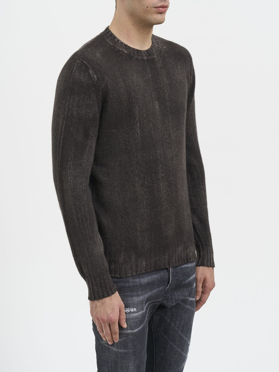 AVANT TOI Crew Neck Cashmere Sweater - Size M