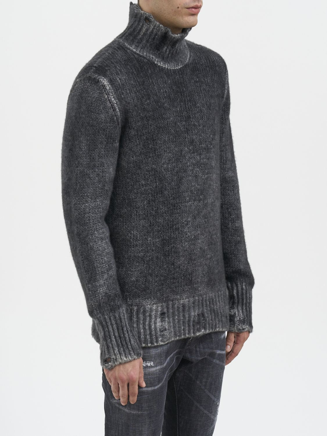 AVANT TOI Cashmere High Neck Sweater - Size M