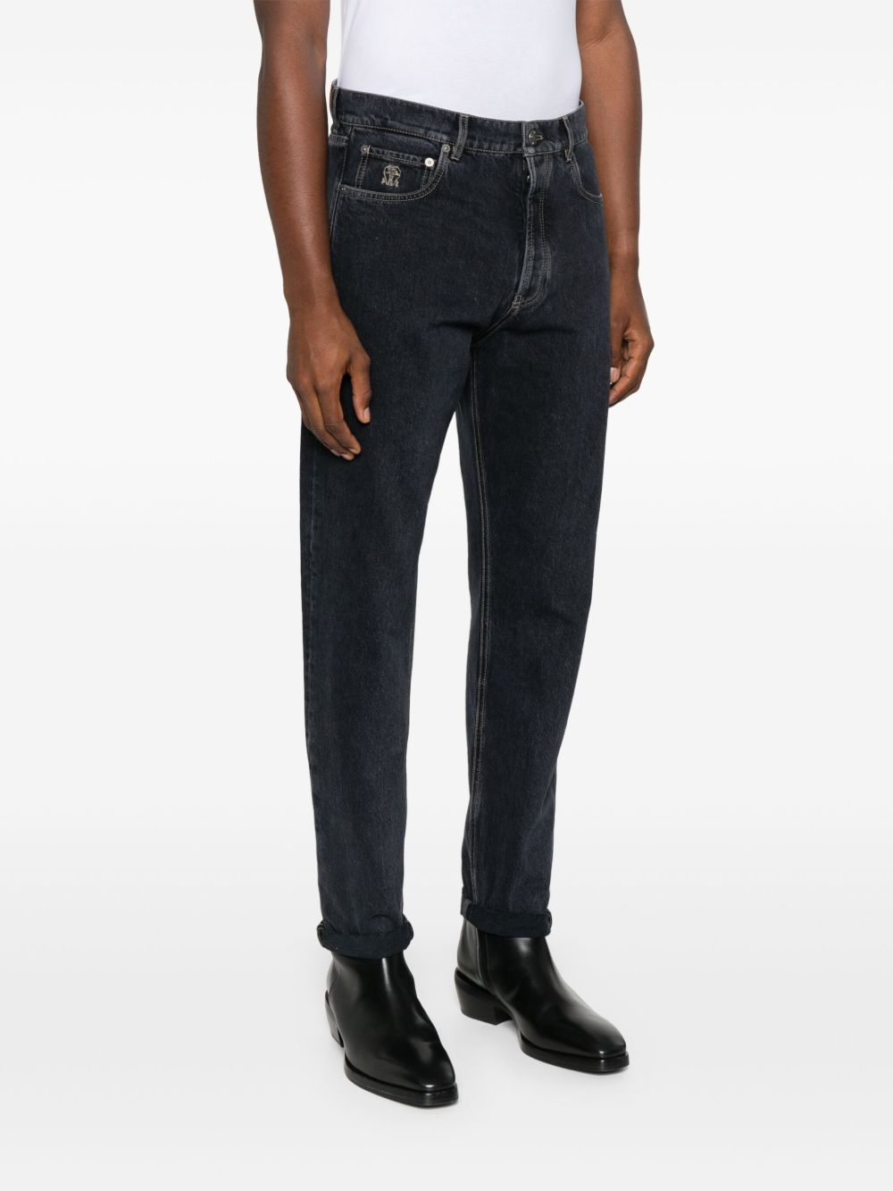 BRUNELLO CUCINELLI Classic Denim Cotton Jeans
