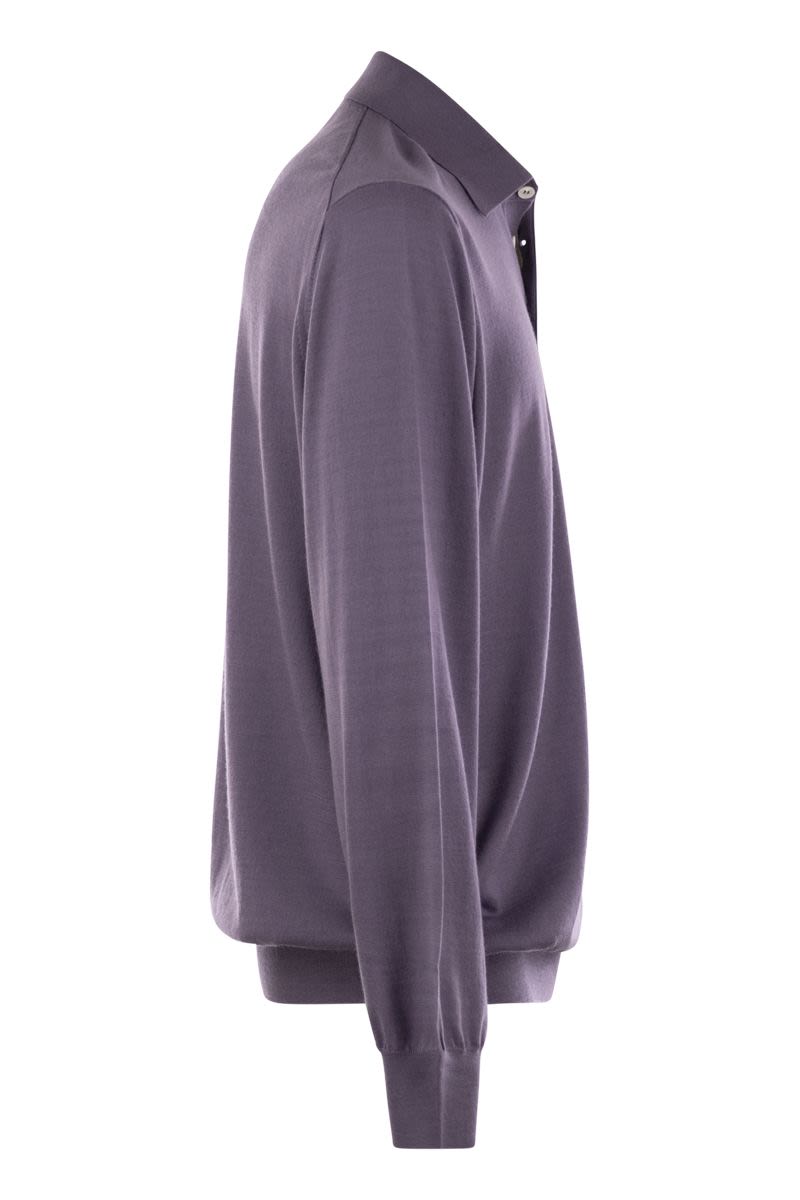 BRUNELLO CUCINELLI Men's Polo Style Sweater