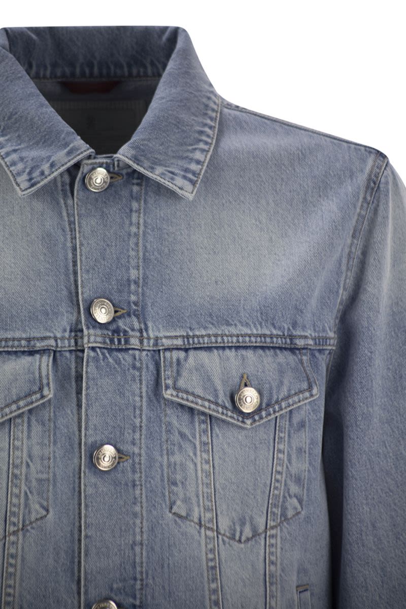 BRUNELLO CUCINELLI Classic Cotton Jacket for Versatile Style in SS25