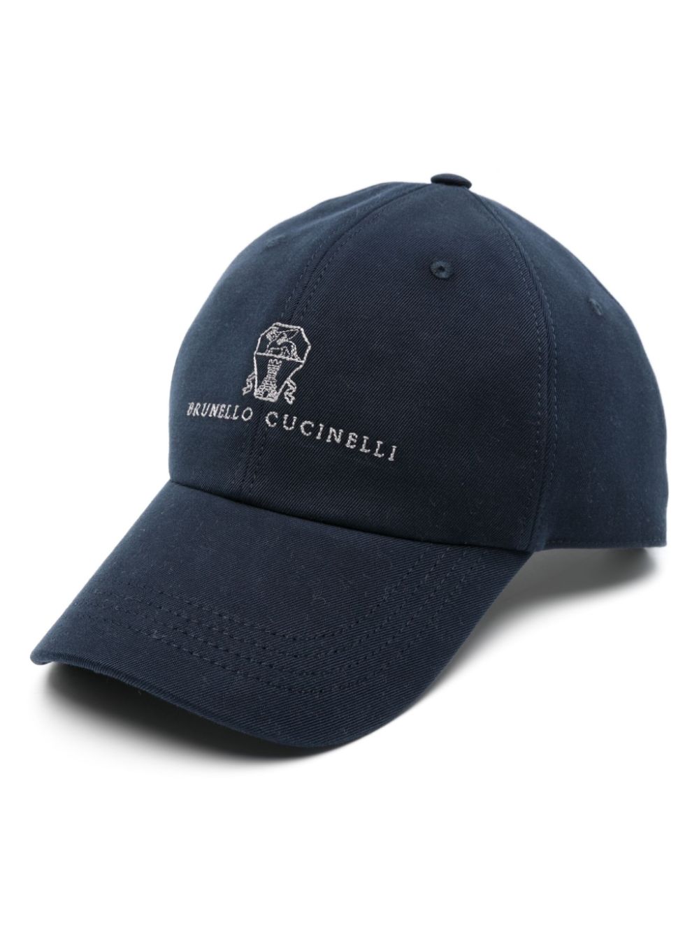 BRUNELLO CUCINELLI Logo Cotton Baseball Cap