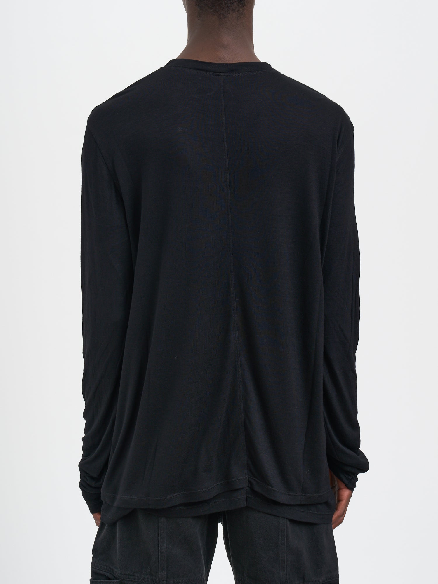 ANDREA YA'AQOV Men's Bamboo Crew Neck Sweater – Size M