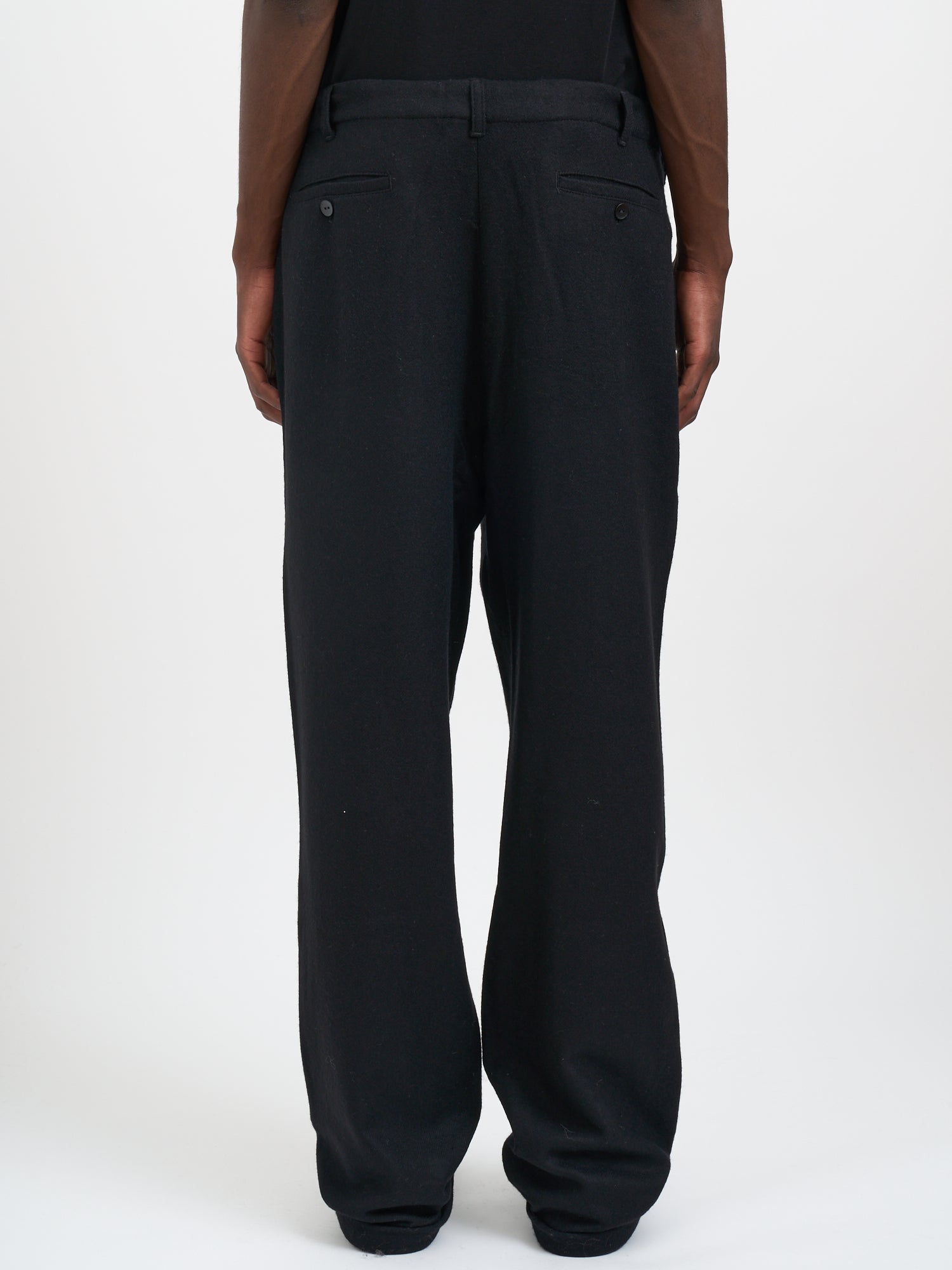 ANDREA YA'AQOV Wool and Cashmere Trousers - Size M