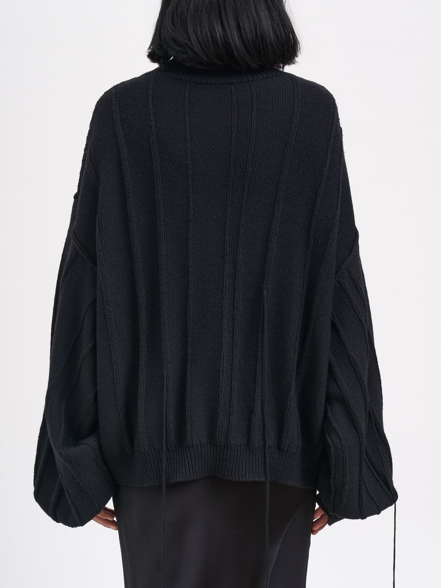 ANDREA YA'AQOV Wool High Neck Sweater
