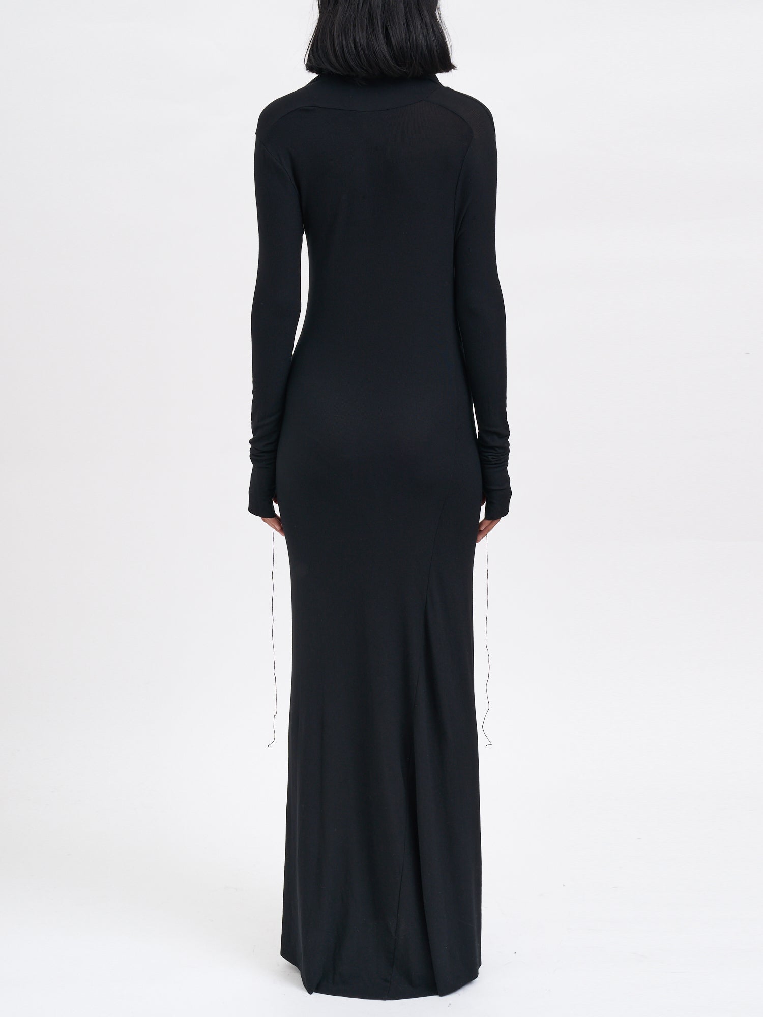 ANDREA YA'AQOV Long Modal Dress with Stretch Fabric - Size S