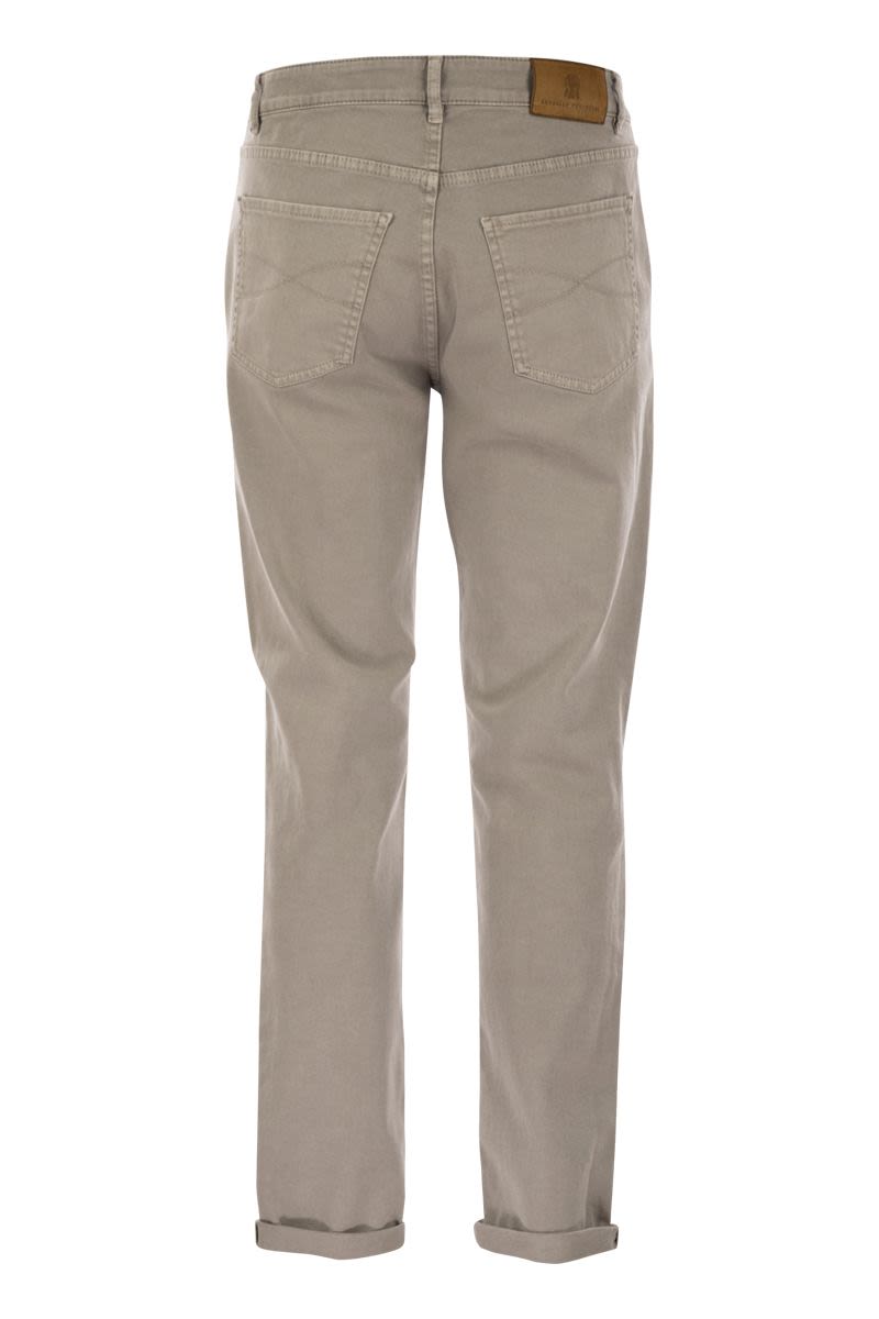 BRUNELLO CUCINELLI Traditional Fit Five-Pocket Trousers
