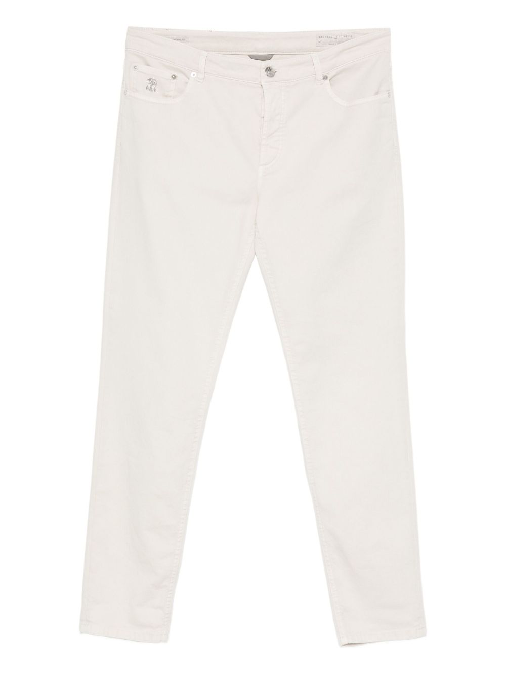 BRUNELLO CUCINELLI Sophisticated Five-Pocket Cotton Trousers for Men