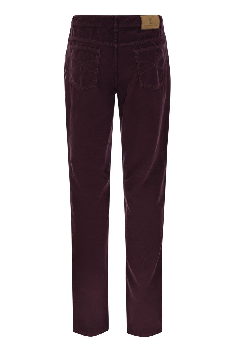 BRUNELLO CUCINELLI Five-Pocket Italian Fit Trousers - Seasonally Enhanced Style