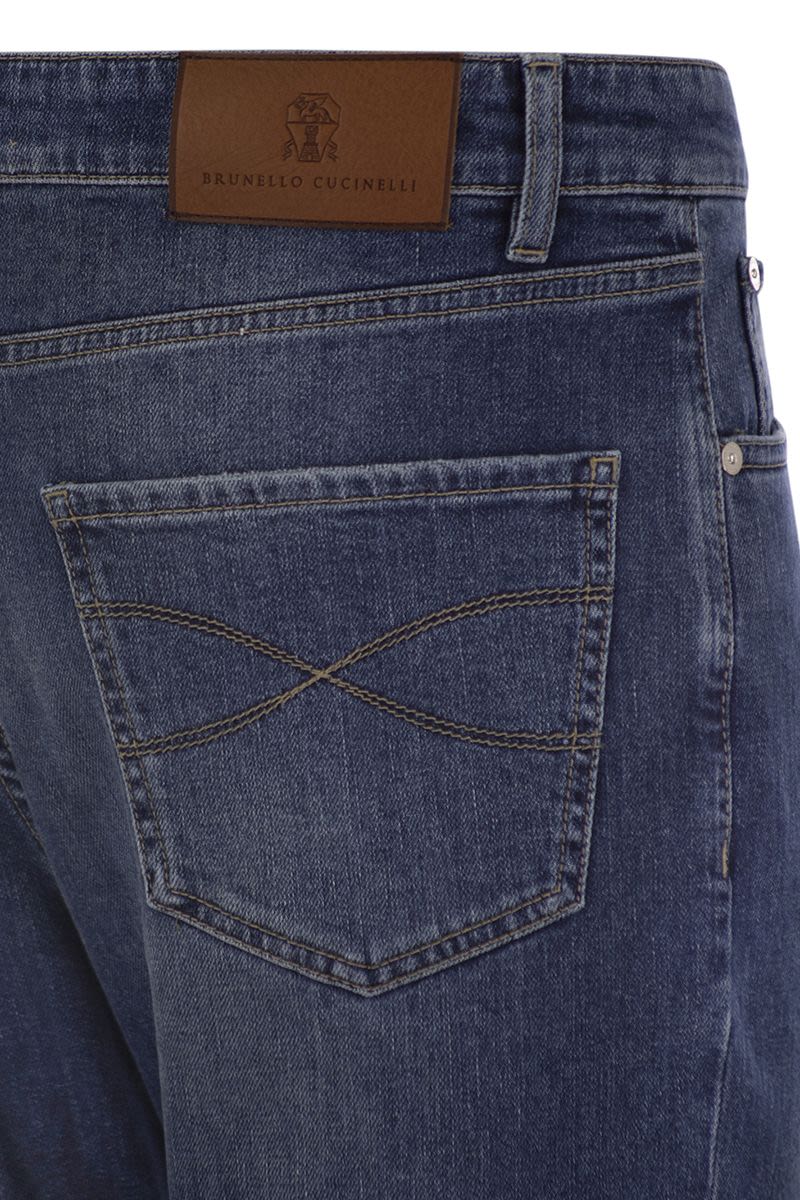 BRUNELLO CUCINELLI Men's Slim Fit Jeans for FW25