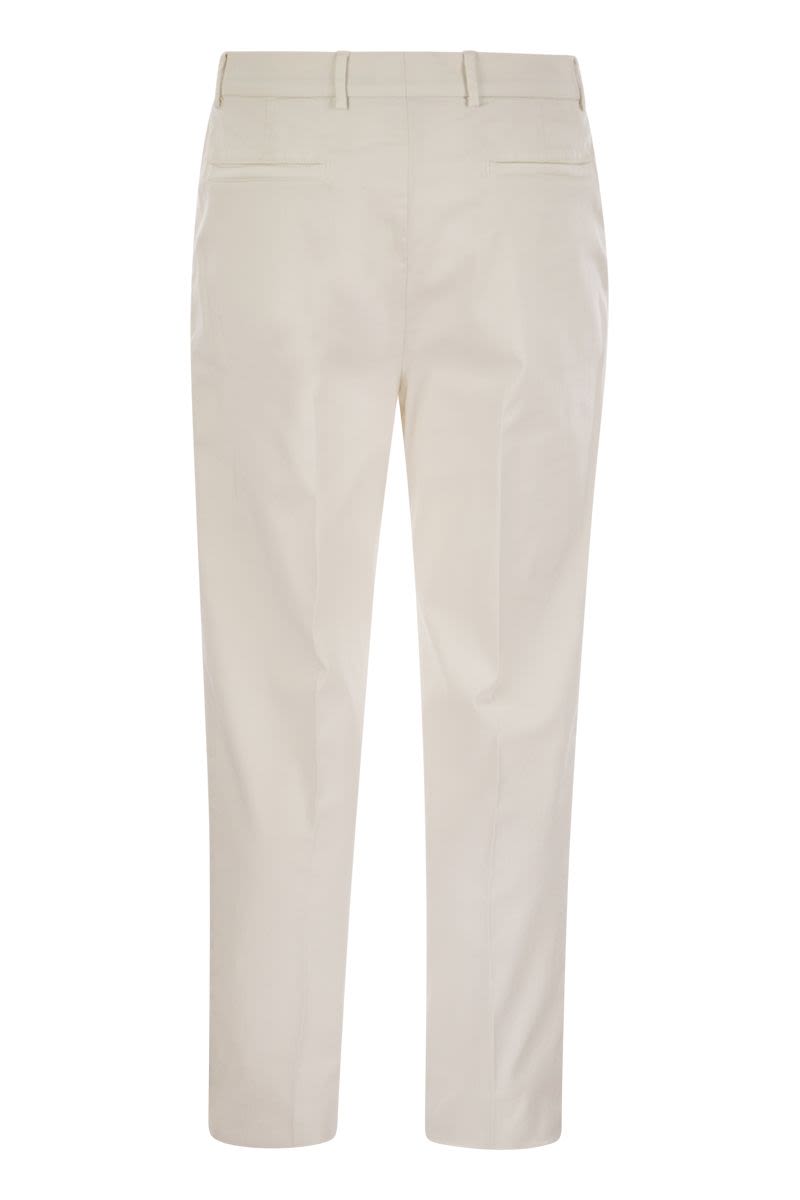 BRUNELLO CUCINELLI Leisure Fit Trousers with Pleats