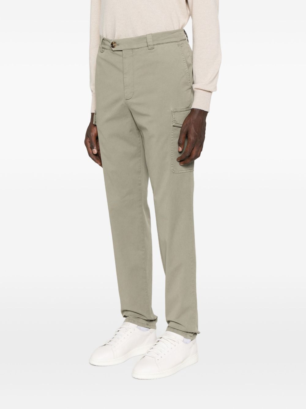 BRUNELLO CUCINELLI Men's Cargo Pocket Trousers - FW25 Collection