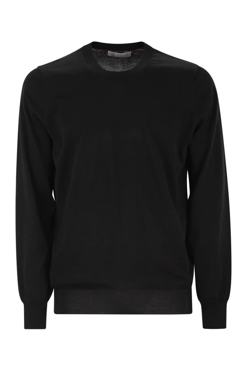 BRUNELLO CUCINELLI Men's Lightweight Cotton Sweater