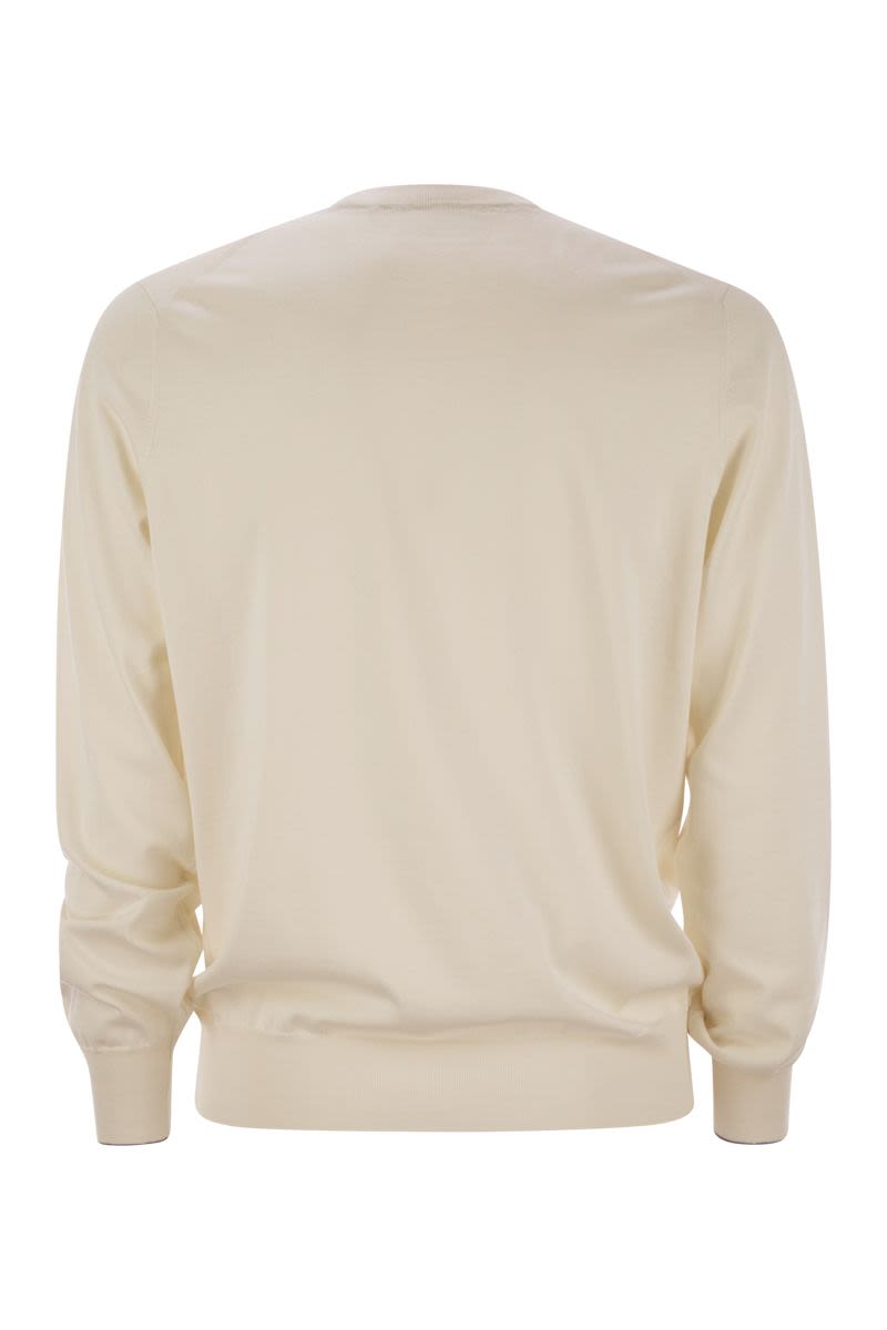 BRUNELLO CUCINELLI Lightweight Cotton Sweater for Men