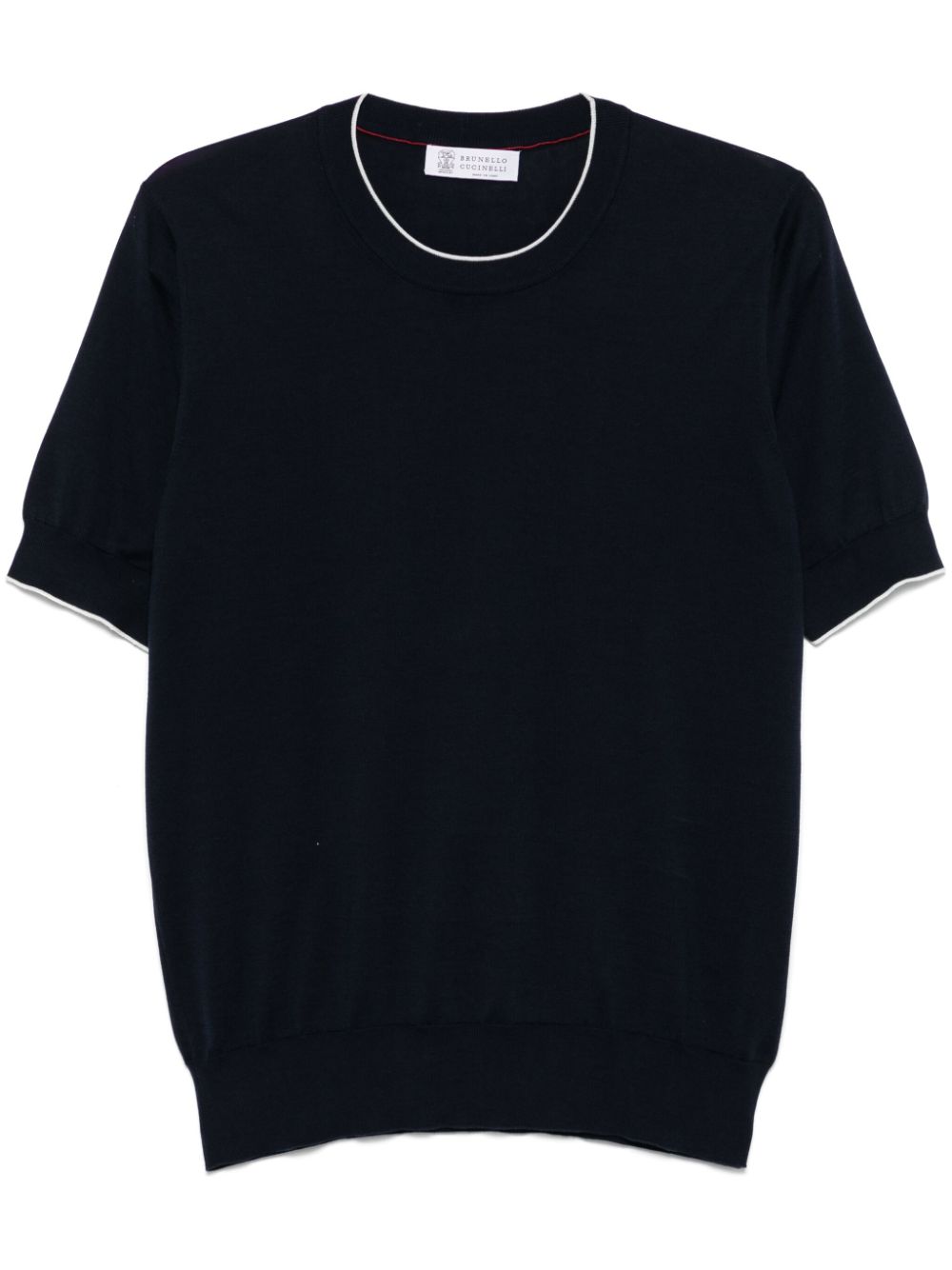 BRUNELLO CUCINELLI Short-Sleeved Cotton T-Shirt
