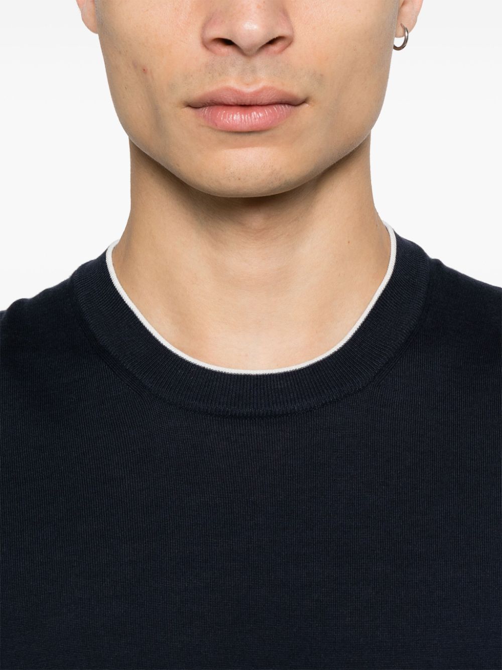 BRUNELLO CUCINELLI Short-Sleeved Cotton T-Shirt