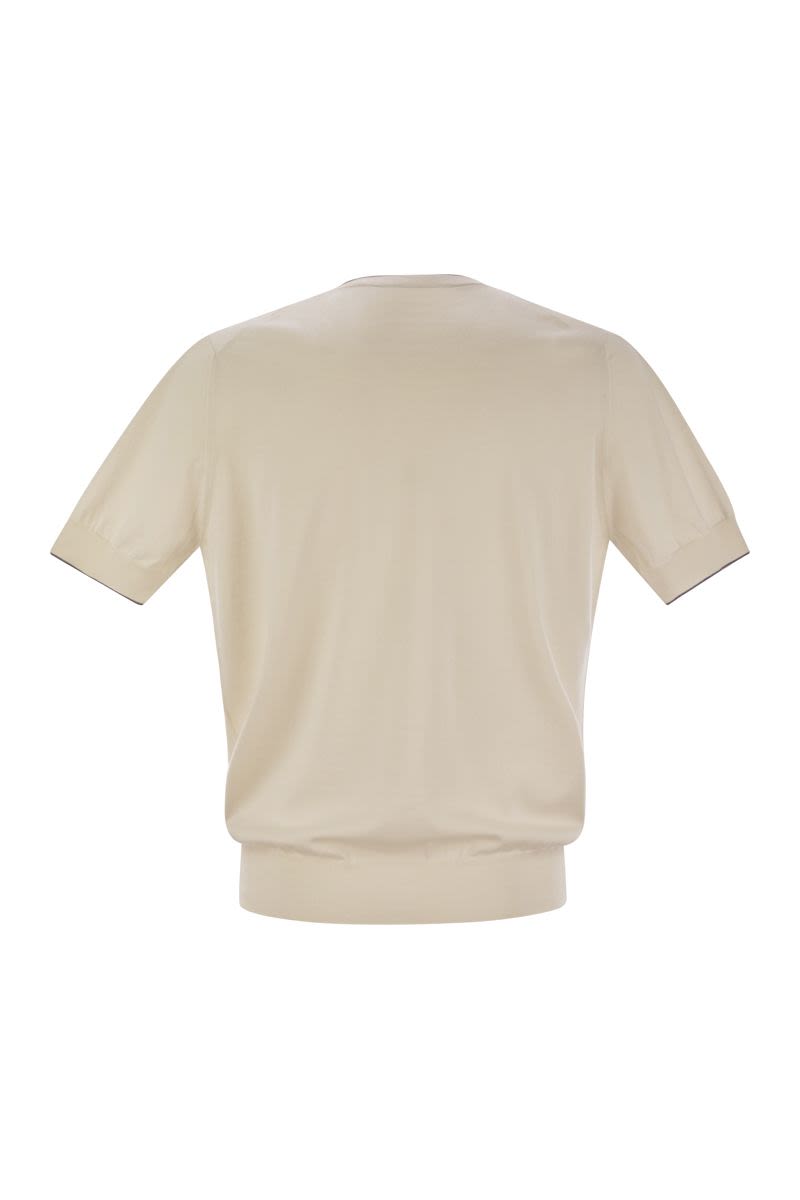 BRUNELLO CUCINELLI Short-Sleeved Cotton T-Shirt