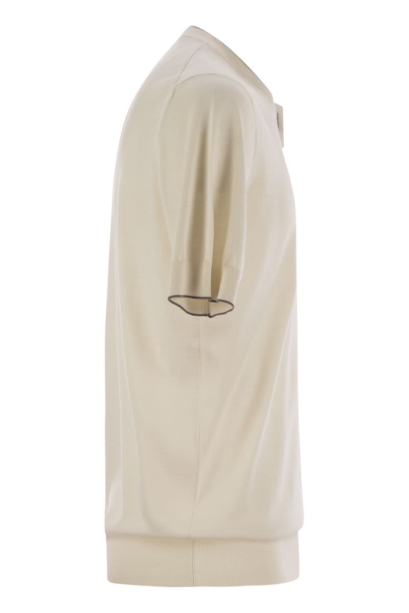 BRUNELLO CUCINELLI Short-Sleeved Cotton T-Shirt