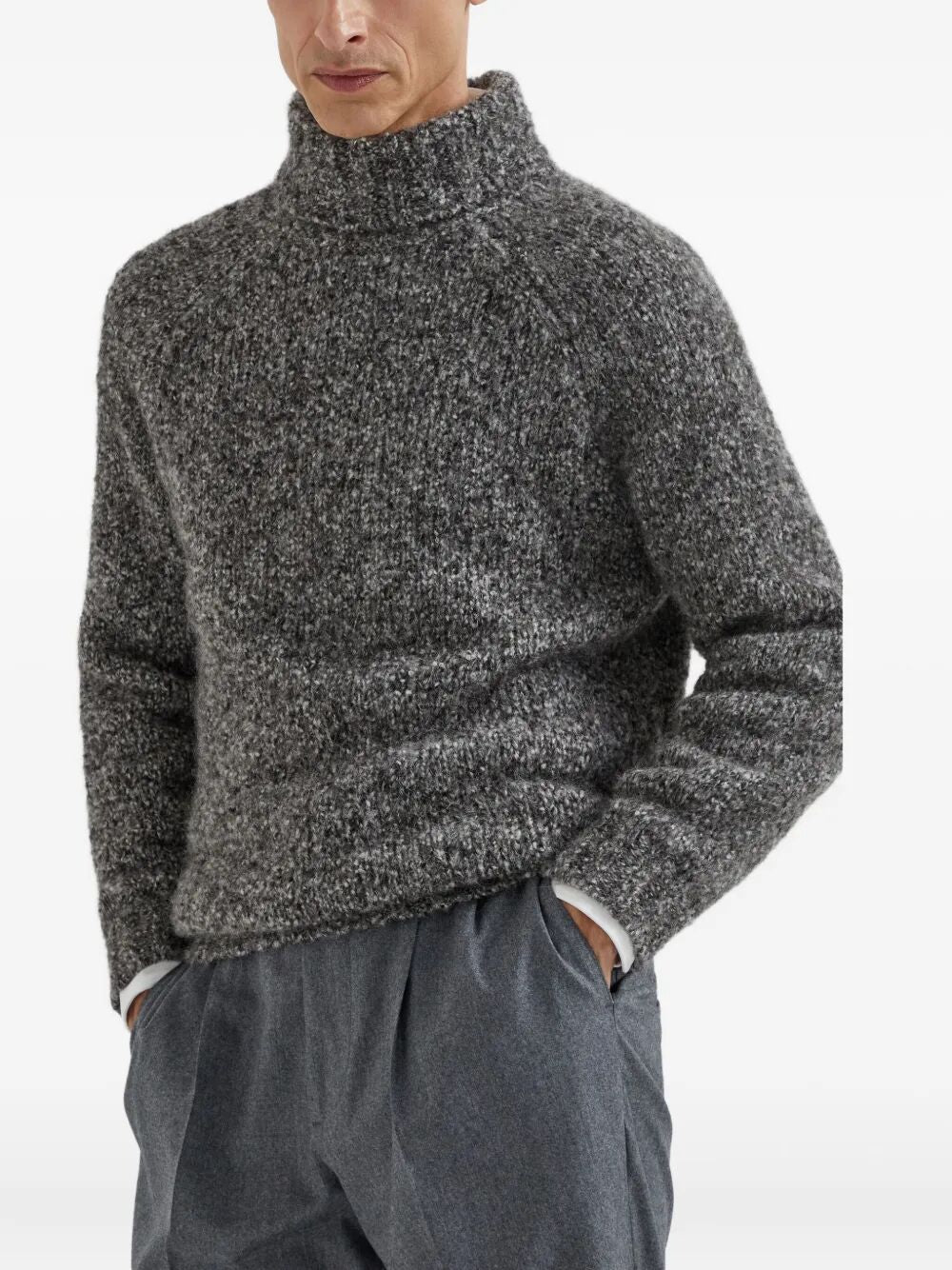 BRUNELLO CUCINELLI Men's Turtle Neck Sweater