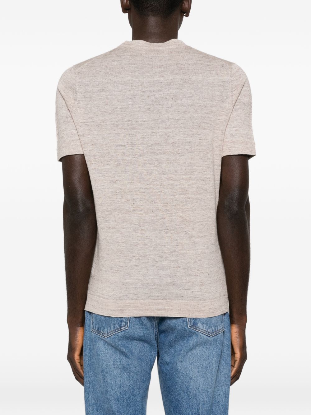 BRUNELLO CUCINELLI Linen Blend Sweater for Men - SS26 Collection