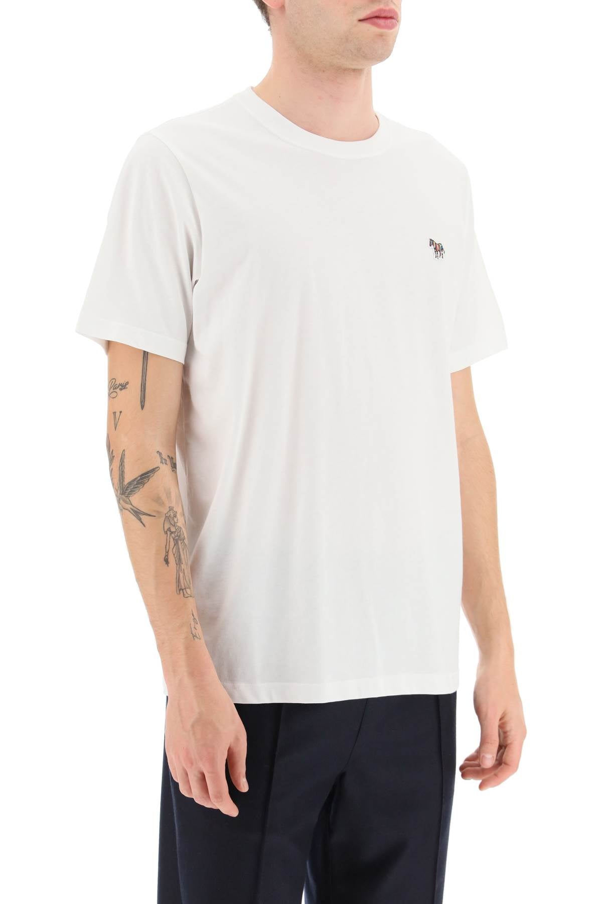 PS PAUL SMITH Zebra Logo Patch T-Shirt - Men