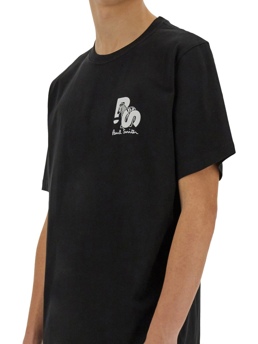 PS PAUL SMITH Regular Fit Organic Cotton T-Shirt - Size L