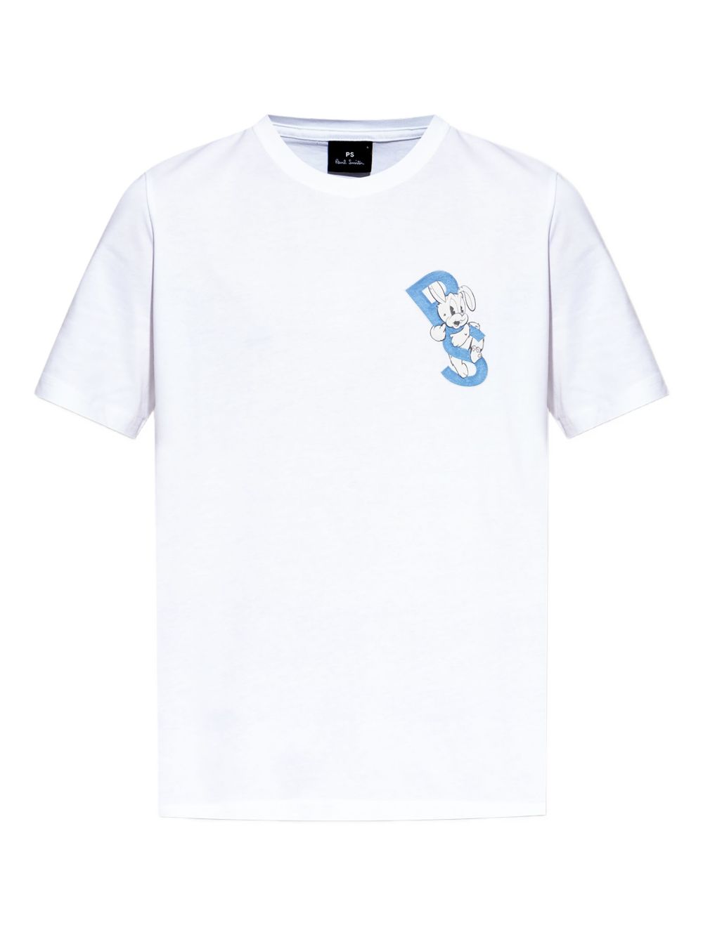 PS PAUL SMITH Bunny Repeat Cotton T-Shirt - Relaxed Fit, Crew Neck