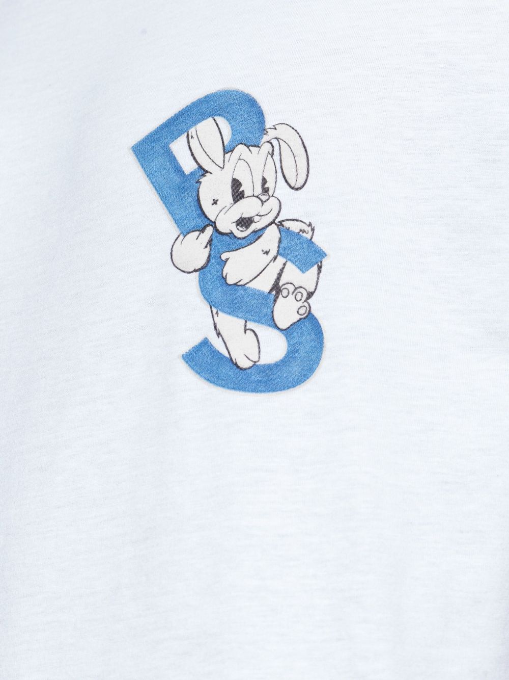 PS PAUL SMITH Bunny Repeat Cotton T-Shirt - Relaxed Fit, Crew Neck