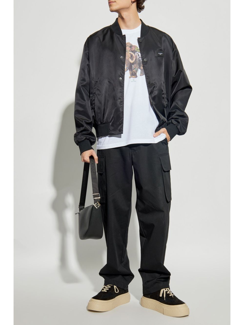 PS PAUL SMITH Graffiti Mammoth Mini Cotton T-Shirt