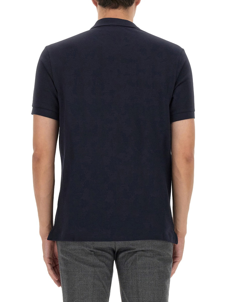 PS PAUL SMITH Regular Fit Polo Shirt with Zebra Patch