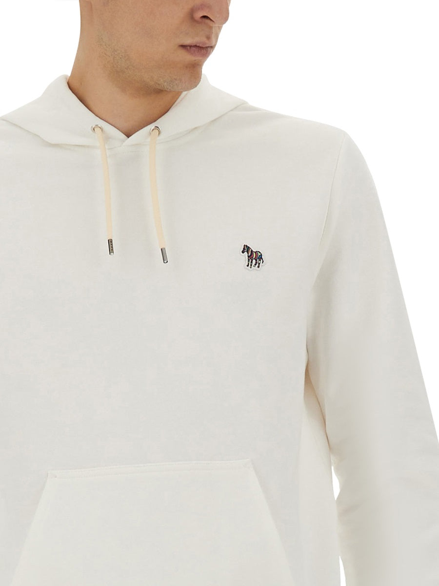 PS PAUL SMITH Organic Cotton Men's Sweatshirt - FW25 Collection