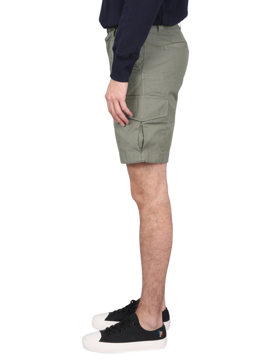 PS PAUL SMITH Men's Cargo Bermuda Shorts