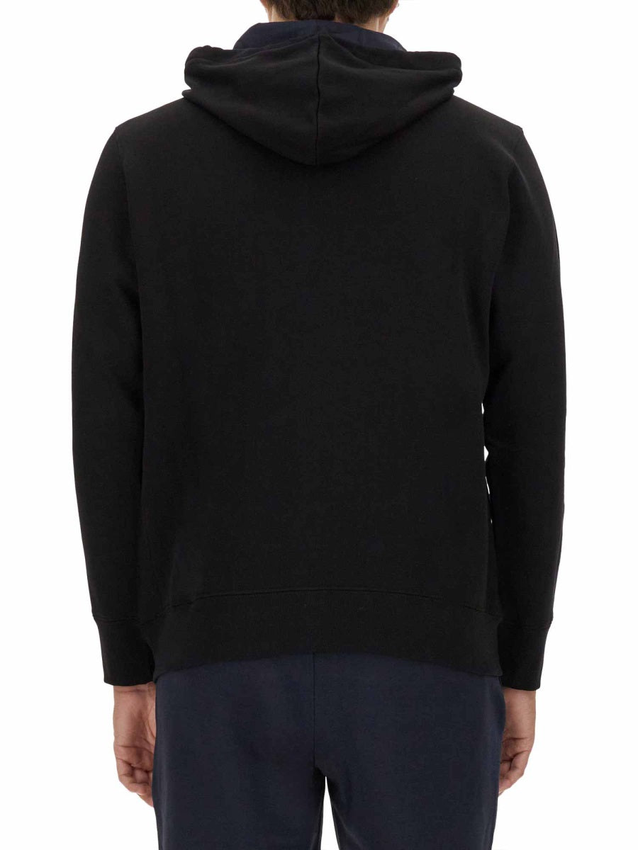 PS PAUL SMITH Men's Regular Fit Sweatshirt with Zebra Patch