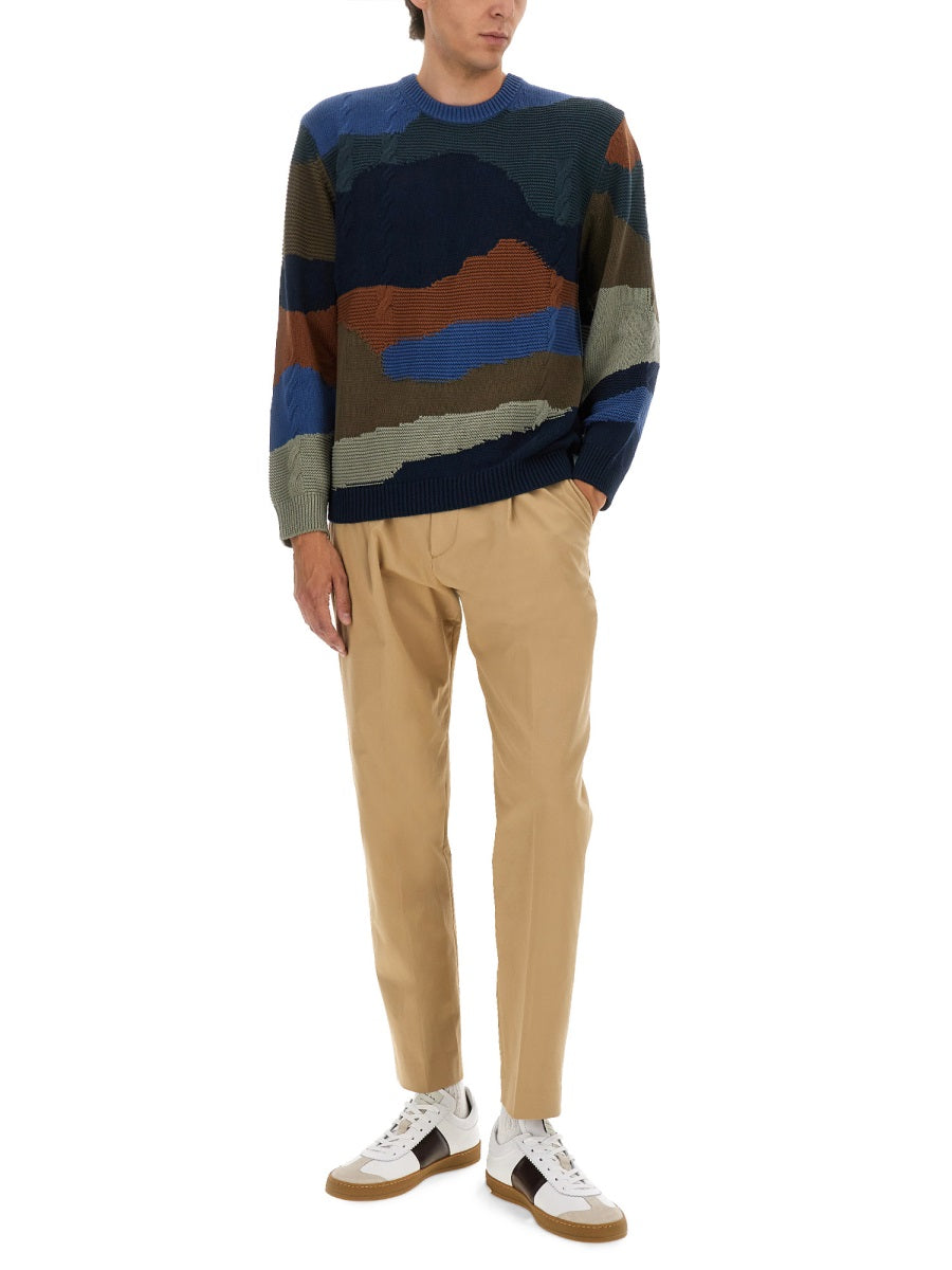 PS PAUL SMITH Multicolour Cotton Sweater for Men
