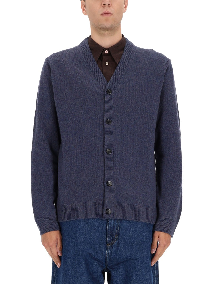 PS PAUL SMITH Men's Wool Cardigan - Size L