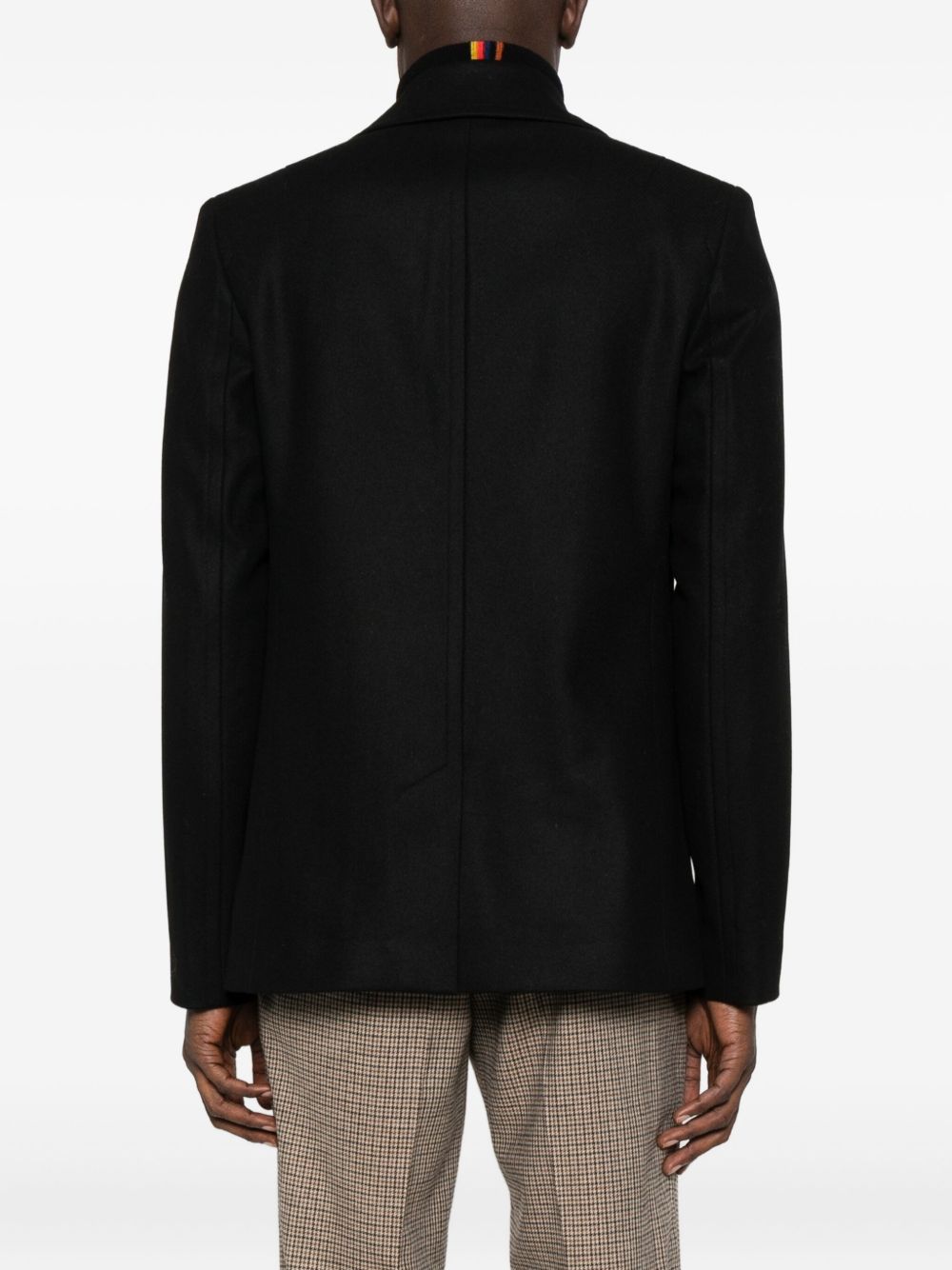 PAUL SMITH Double-Breasted Notched Lapel Outerwear for Men