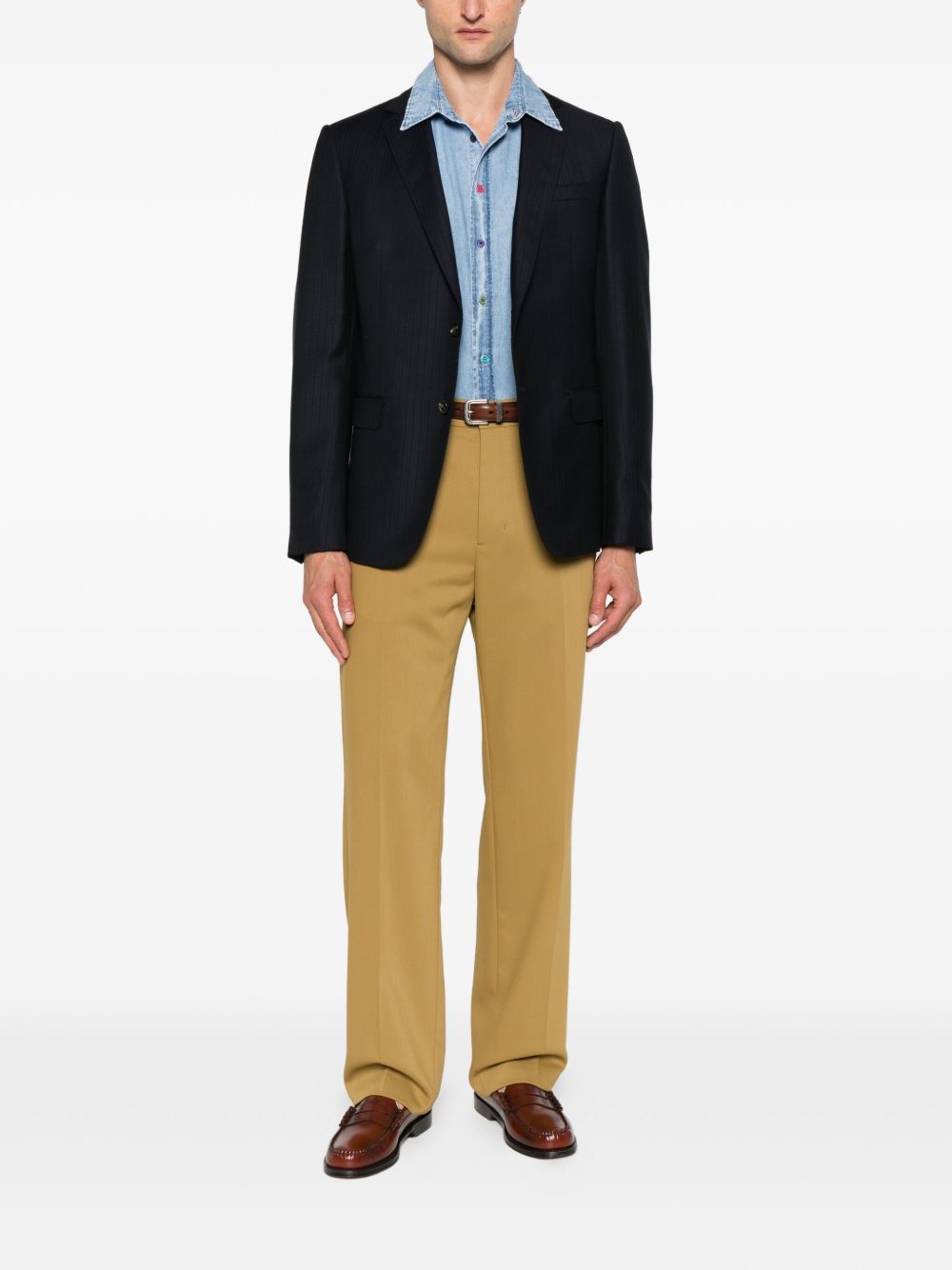 PS PAUL SMITH Classic Striped Cotton Shirt - Long Sleeve