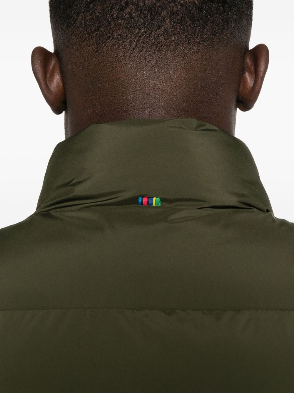 PAUL SMITH Padded Vest for Men - Quilted Design with High Neck