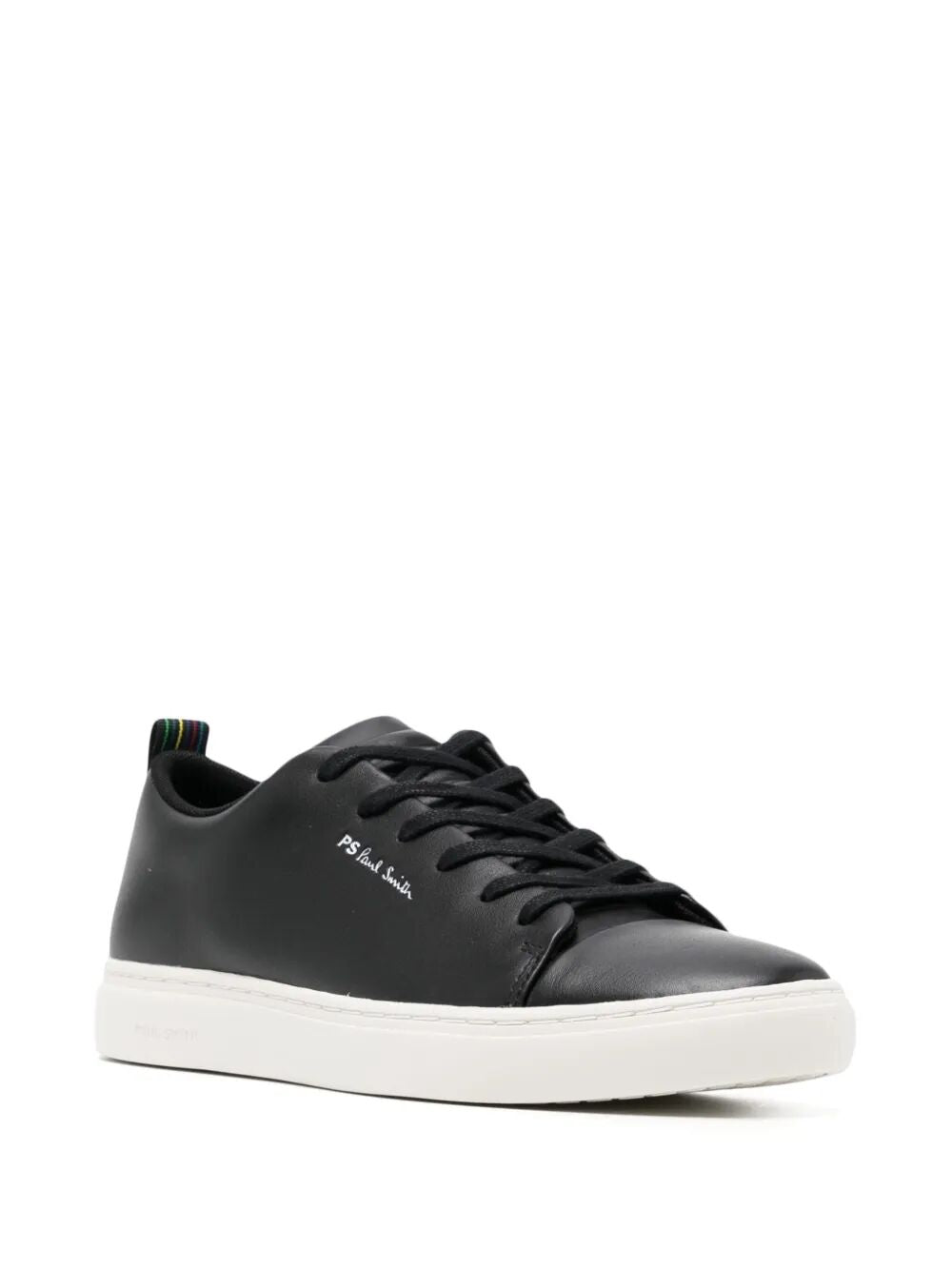PAUL SMITH Men's Leather Sneakers with White Sole