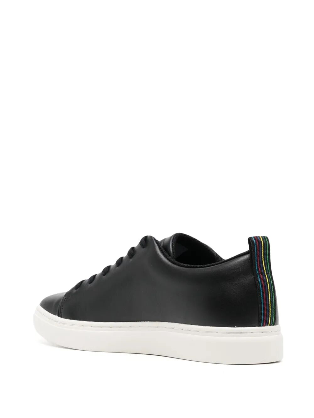 PAUL SMITH Men's Leather Sneakers with White Sole