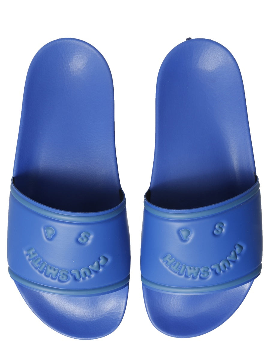 PS PAUL SMITH Men's Summit Slide Sandals - 3 CM Rubber Sole