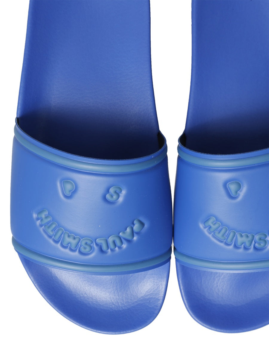 PS PAUL SMITH Men's Summit Slide Sandals - 3 CM Rubber Sole