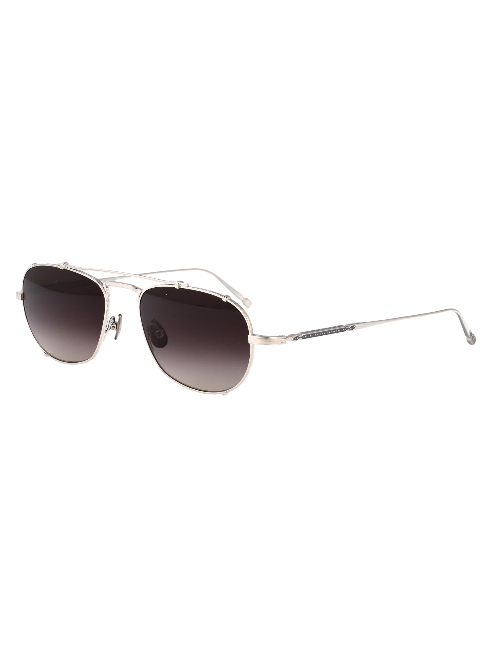 MATSUDA Unisex Palladium Metal Sunglasses - M3151 Size