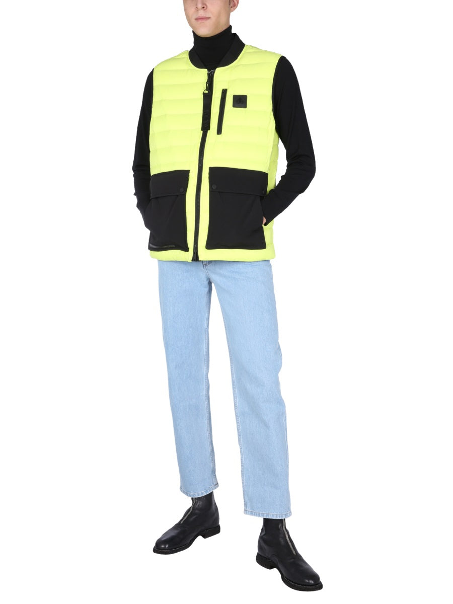 MOOSE KNUCKLES Men's Crew Neck Down Vest