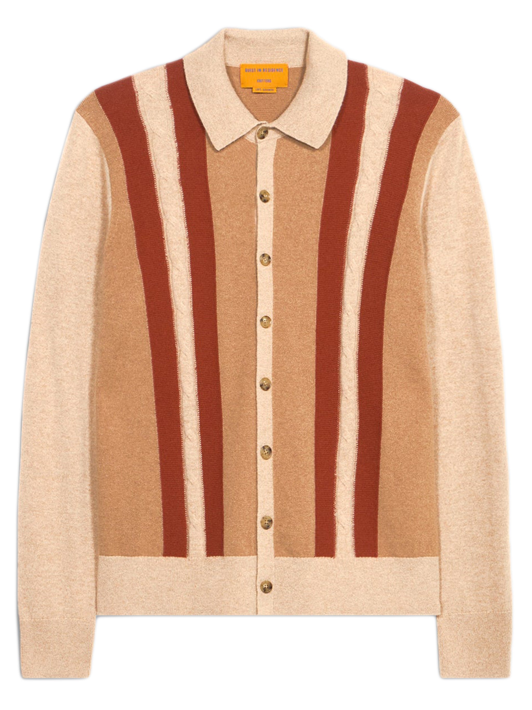 GUEST IN RESIDENCE Cable Plaza Unisex Cashmere Sweater